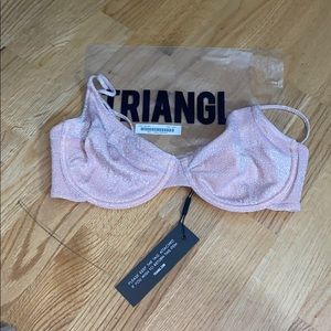 Triangl swimwear Lina Blush Top